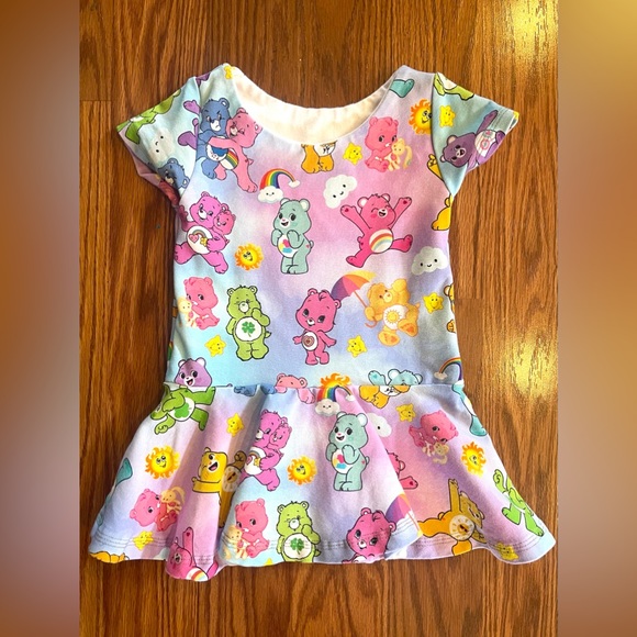 Other - Handmade Care Bears peplum shirt